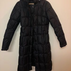 North face Long Puffer Jacket